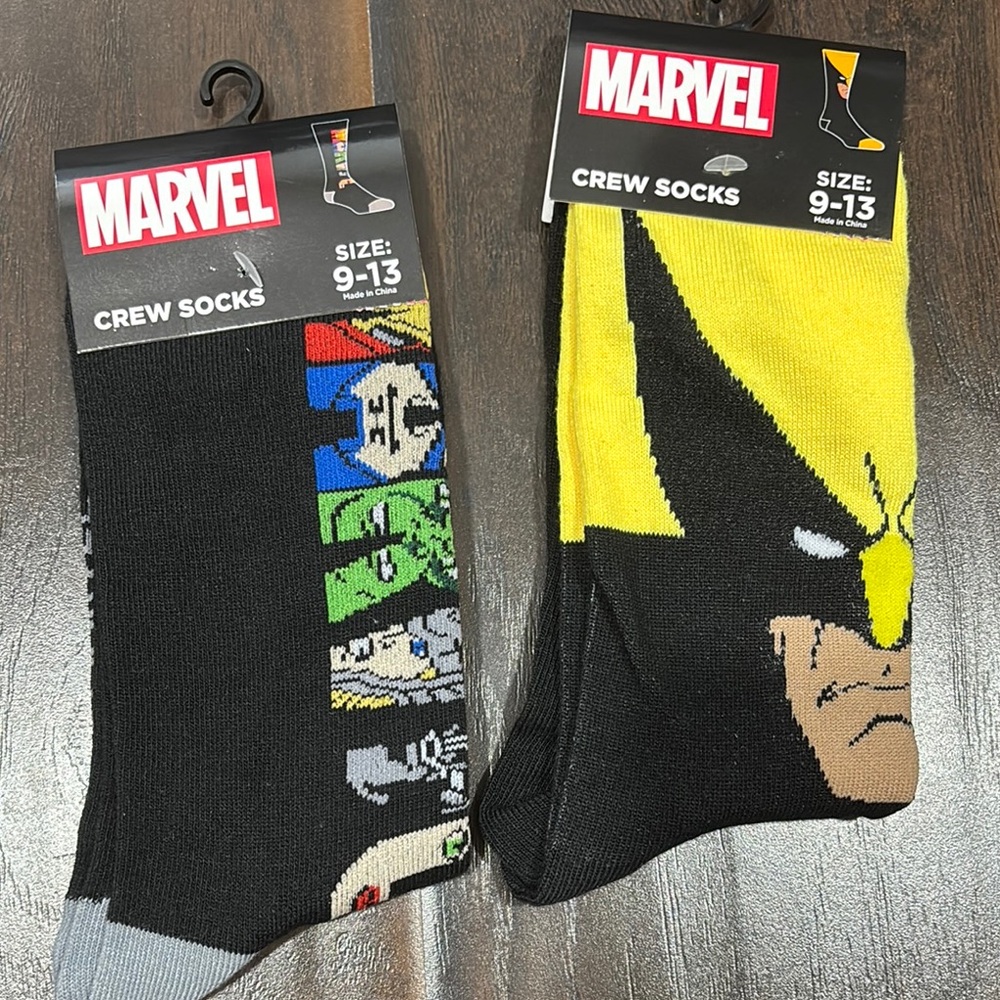Marvel Crew Socks (1pcs)